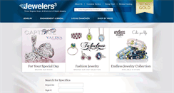 Desktop Screenshot of jewelers3.com